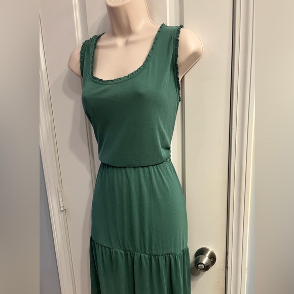 🍀Lucky Brand 🍀green sleeveless tank dress Size XL - Picture 5 of 8